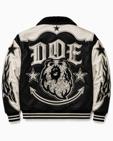 DOE Premium Fur-Lined Bomber Jacket