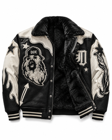 DOE Premium Fur-Lined Bomber Jacket