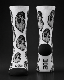 DOE All Over Ghost Face Socks