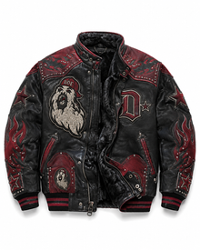 DOE Premium Fur-Lined Bomber Jacket