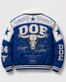 DOE Premium Fur-Lined Bomber Jacket