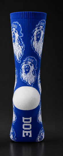 DOE All Over Ghost Face Socks