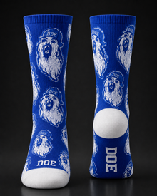 DOE All Over Ghost Face Socks