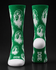 DOE All Over Ghost Face Socks