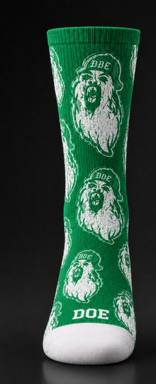 DOE All Over Ghost Face Socks