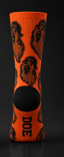 DOE All Over Ghost Face Socks