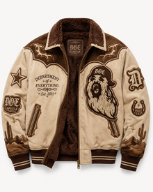 DOE Premium Fur-Lined Bomber Jacket
