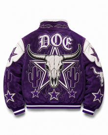 DOE Premium Fur-Lined Bomber Jacket