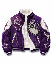 DOE Premium Fur-Lined Bomber Jacket