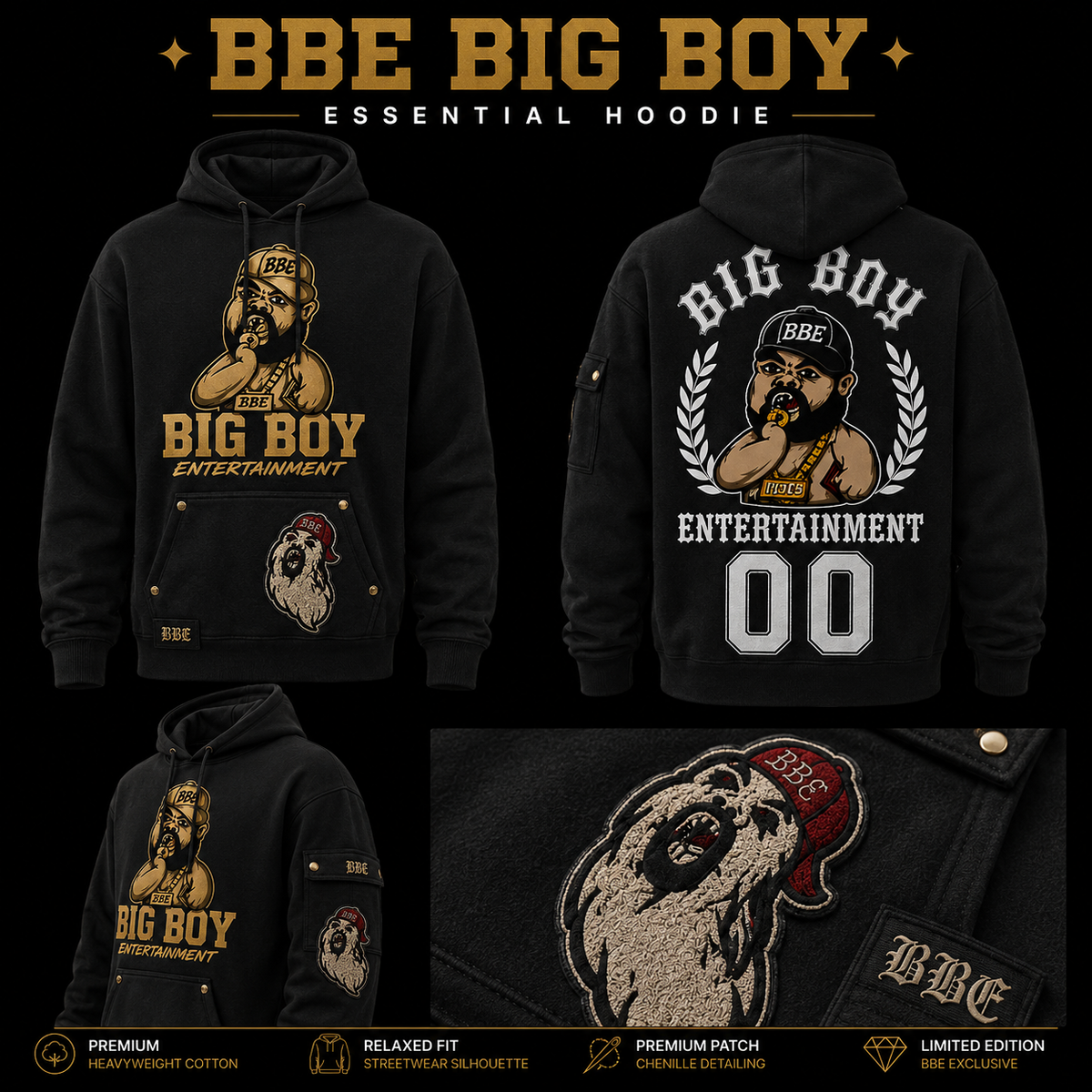 BBE Big Boy Essential Hoodie