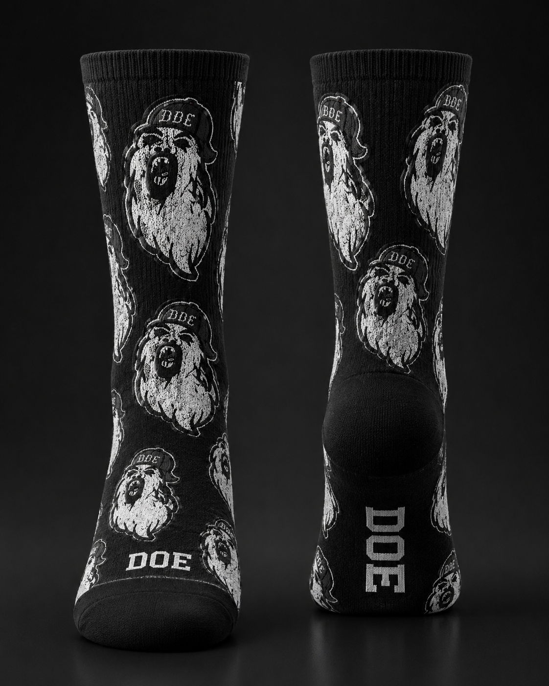 DOE All-Over Ghost Socks